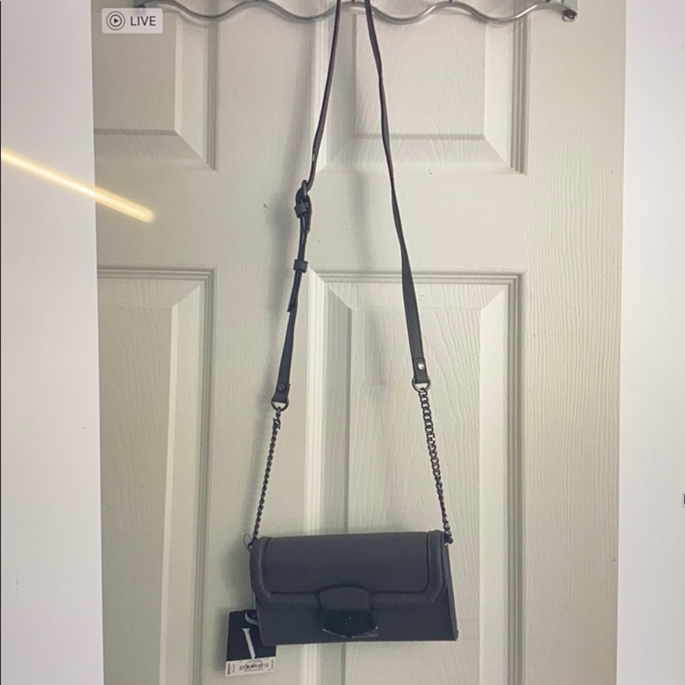 Brand new plum shoulder bag
